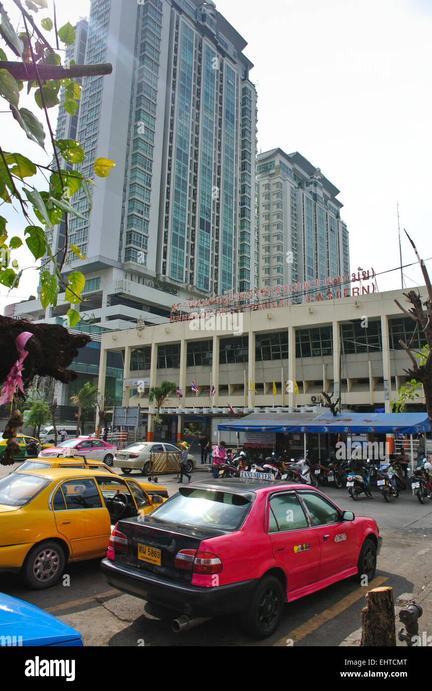 Ekkamai bus terminal station Bangkok Thailand Stock Photo Alamy