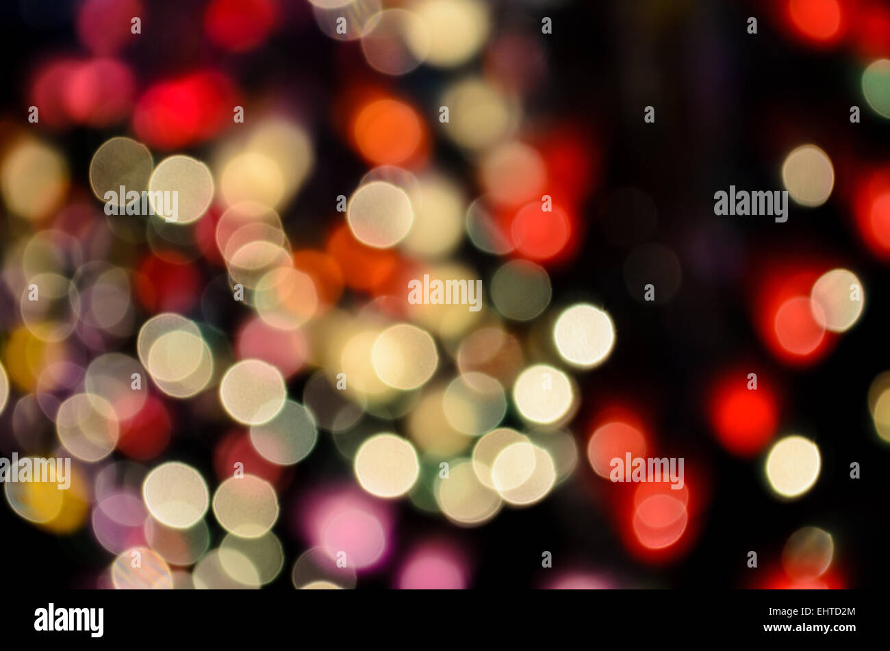 Abstract bokeh blur lights color background Stock Photo - Alamy