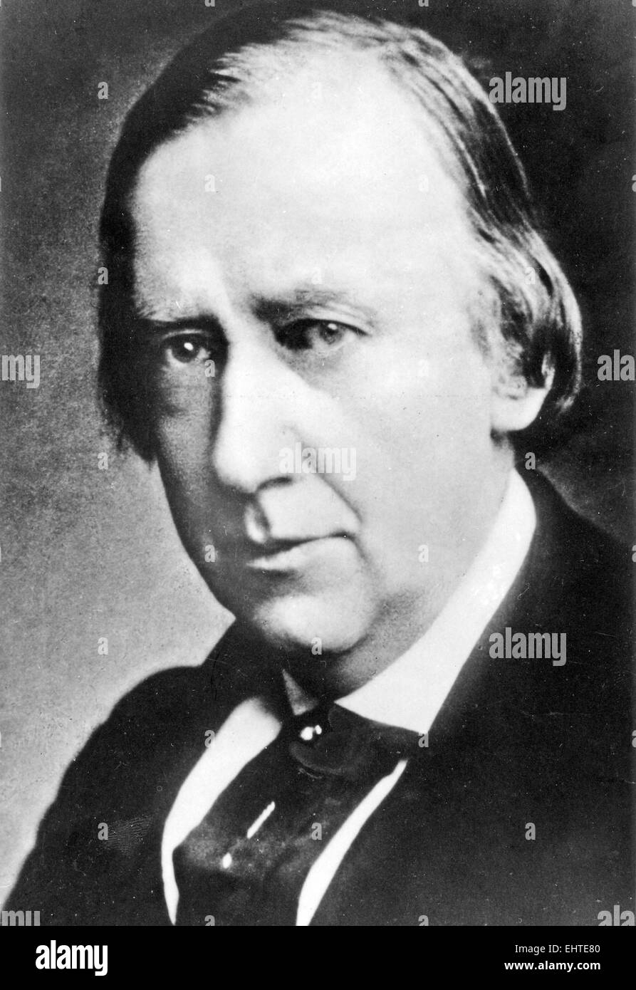 CHARLES HALLE (1819-1895) Anglo-German pianist and conductor Stock Photo