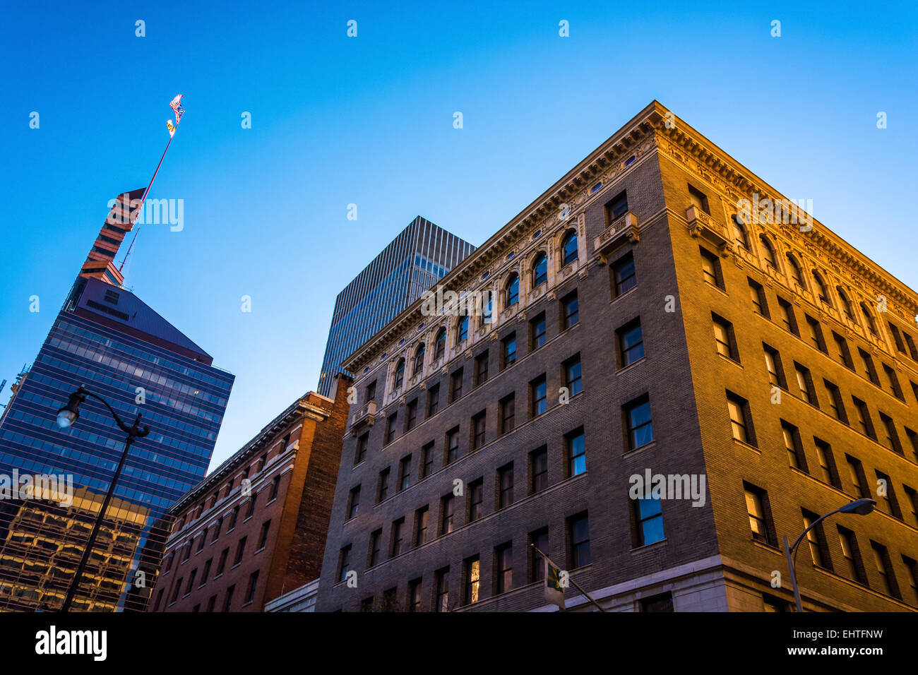 Buildings in downtown Baltimore, Maryland Stock Photo Alamy