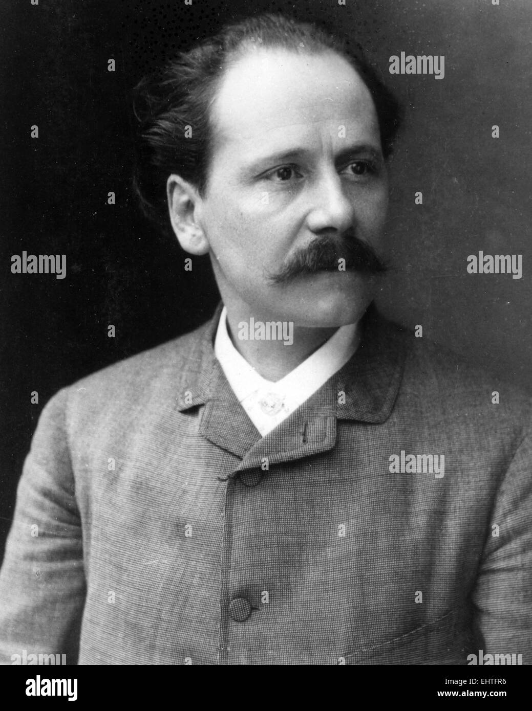 JULES MASSENET (1842-1912) French operatic composer Stock Photo