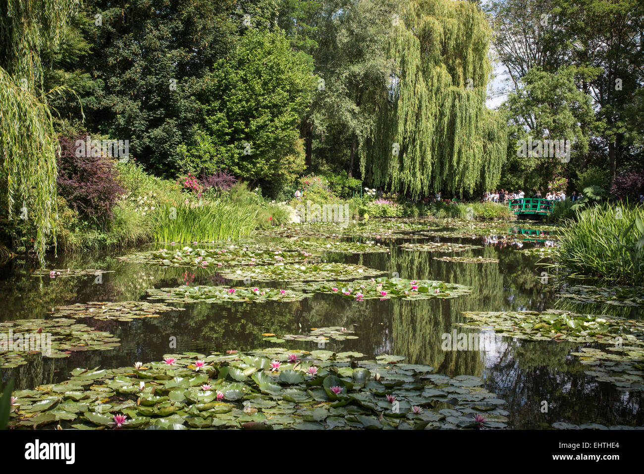 CLAUDE MONET'S HOUSE IN GIVERNY, EURE (27), UPPER NORMANDY, FRANCE ...