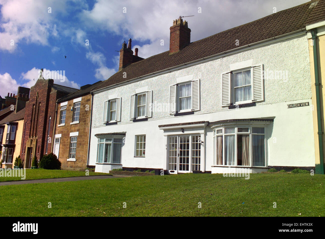 Housing Sedgefield County Durham Stock Image Housing Sedgefield County Durham Stock Image