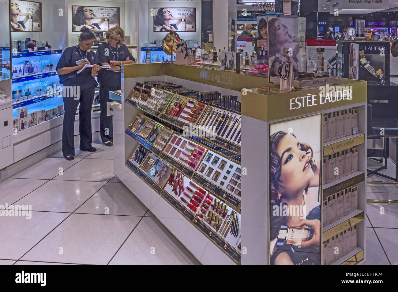 Shopping Outlets Heathrow Airport UK Stock Photo Alamy