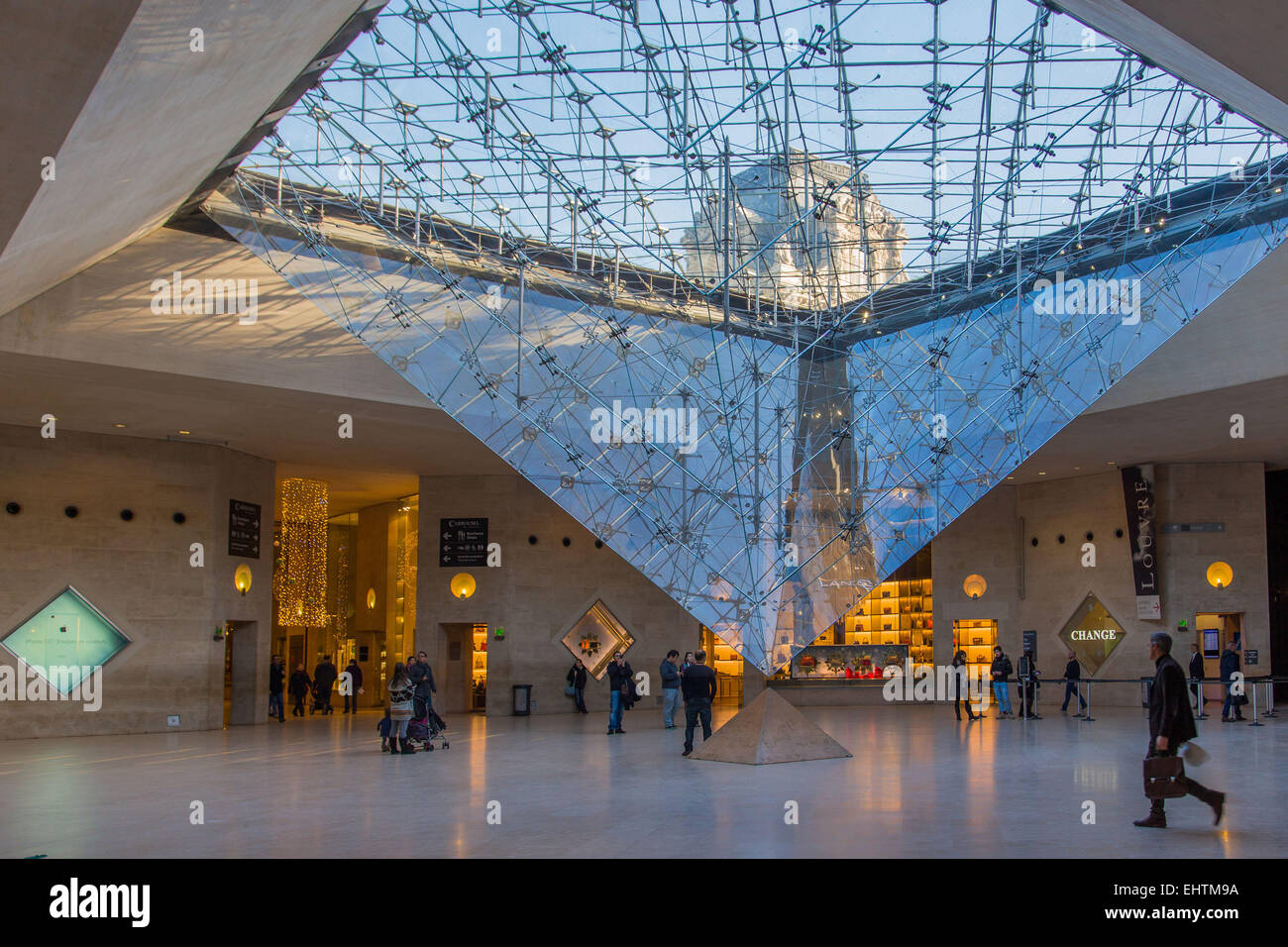 ILLUSTRATION OF THE CITY OF PARIS, ILE-DE-FRANCE, FRANCE Stock Photo