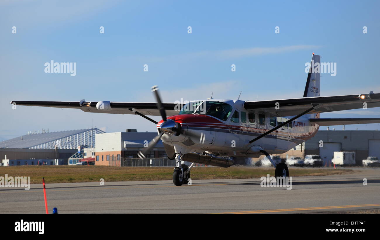 C-FSUJ Cessna 208B Royal Canadian Mounted Police RCMP at YOW Ottawa Canada, November 9, 2014 Stock Photo