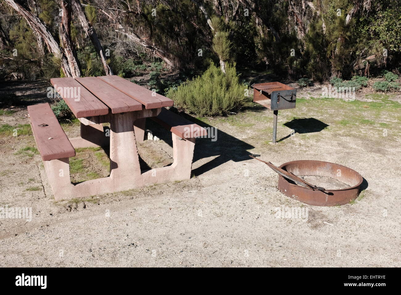 Oak Grove Campground, California Stock Photo Alamy