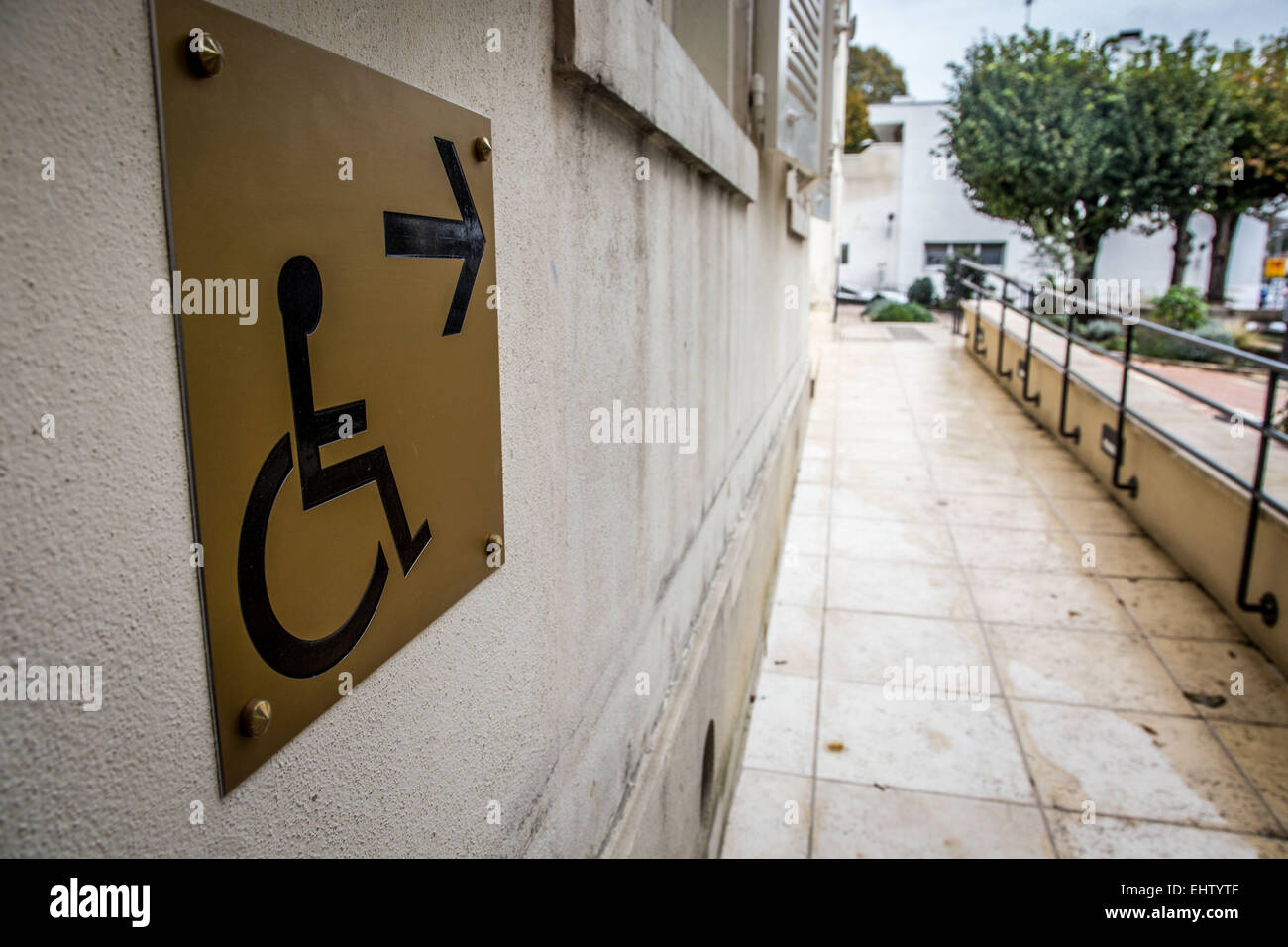 ILLUSTRATION OF ACCESSIBILITY Stock Photo