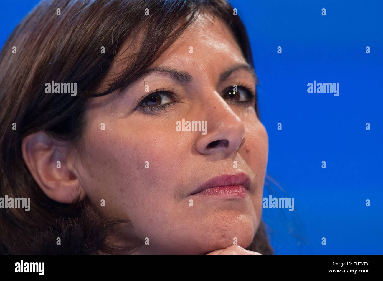 ANNE HIDALGO Stock Photo