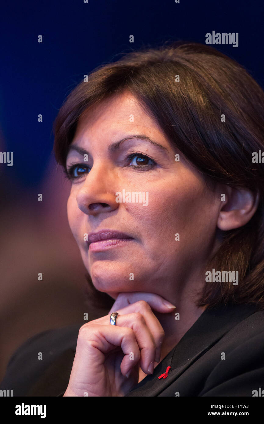 ANNE HIDALGO Stock Photo