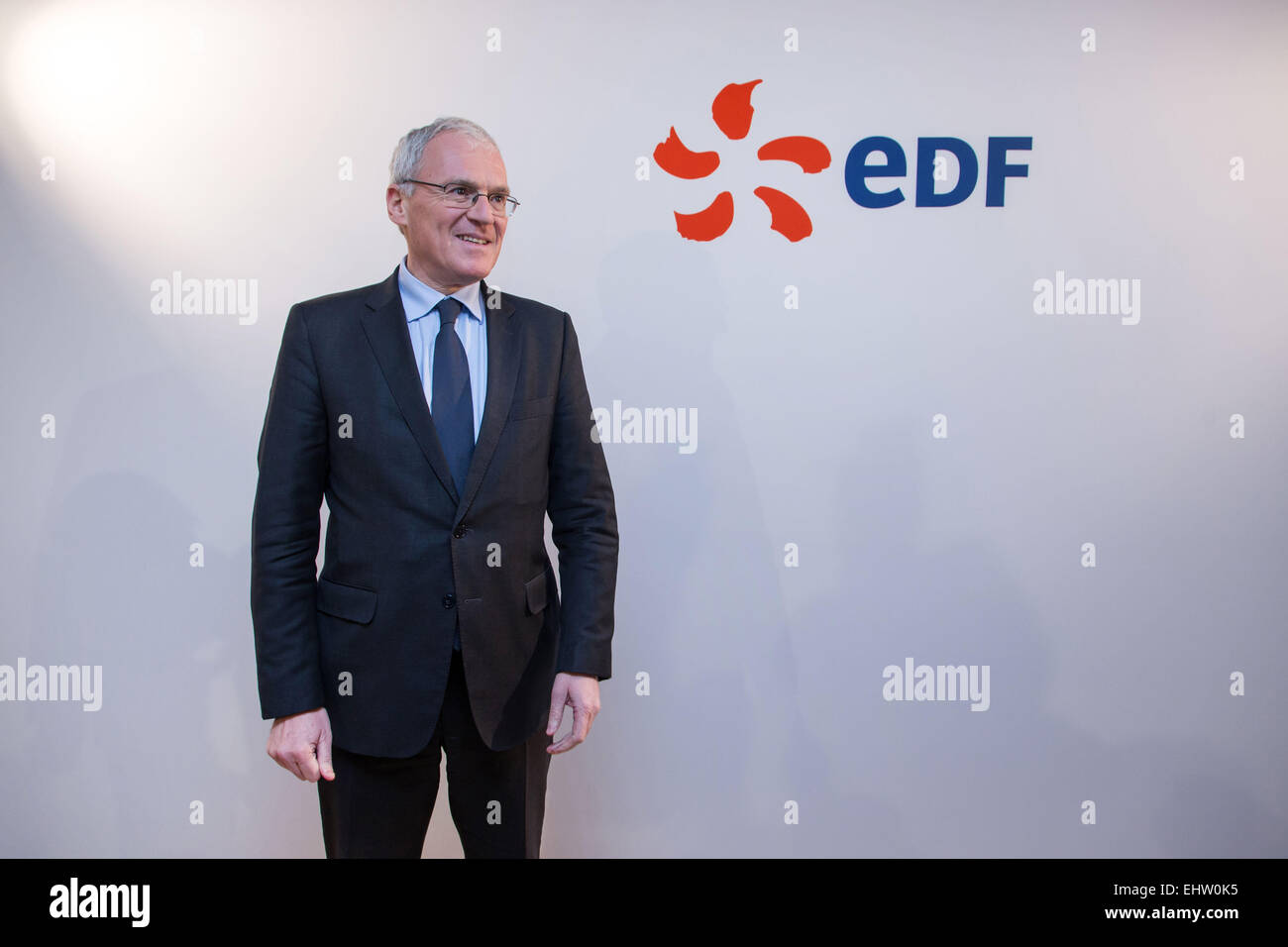 JEAN BERNARD LEVY, PDG EDF, ELECTRICITE DE FRANCE Stock Photo