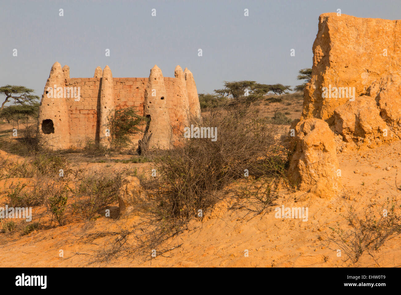 ILLUSTRATION OF SENEGAL, WEST AFRICA Stock Photo