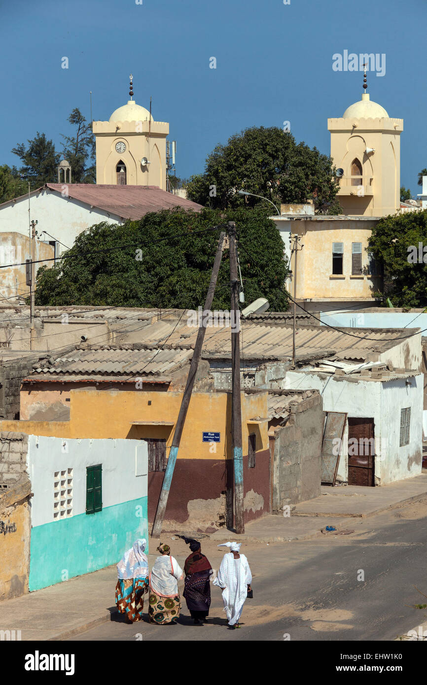 ILLUSTRATION OF SENEGAL, WEST AFRICA Stock Photo