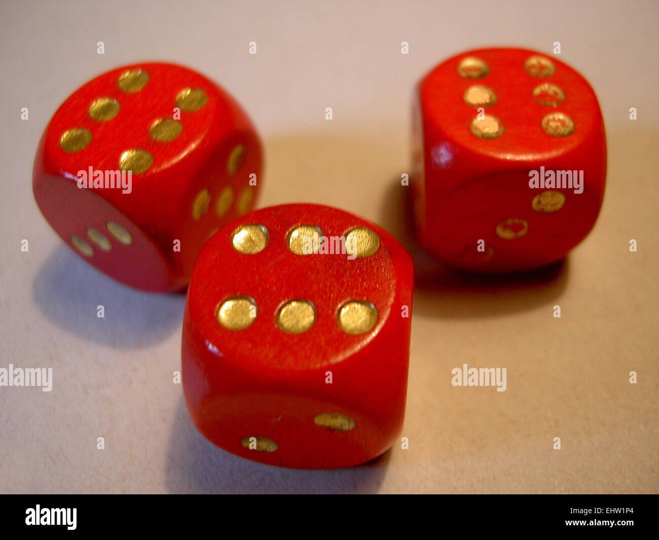 game of dice Stock Photo