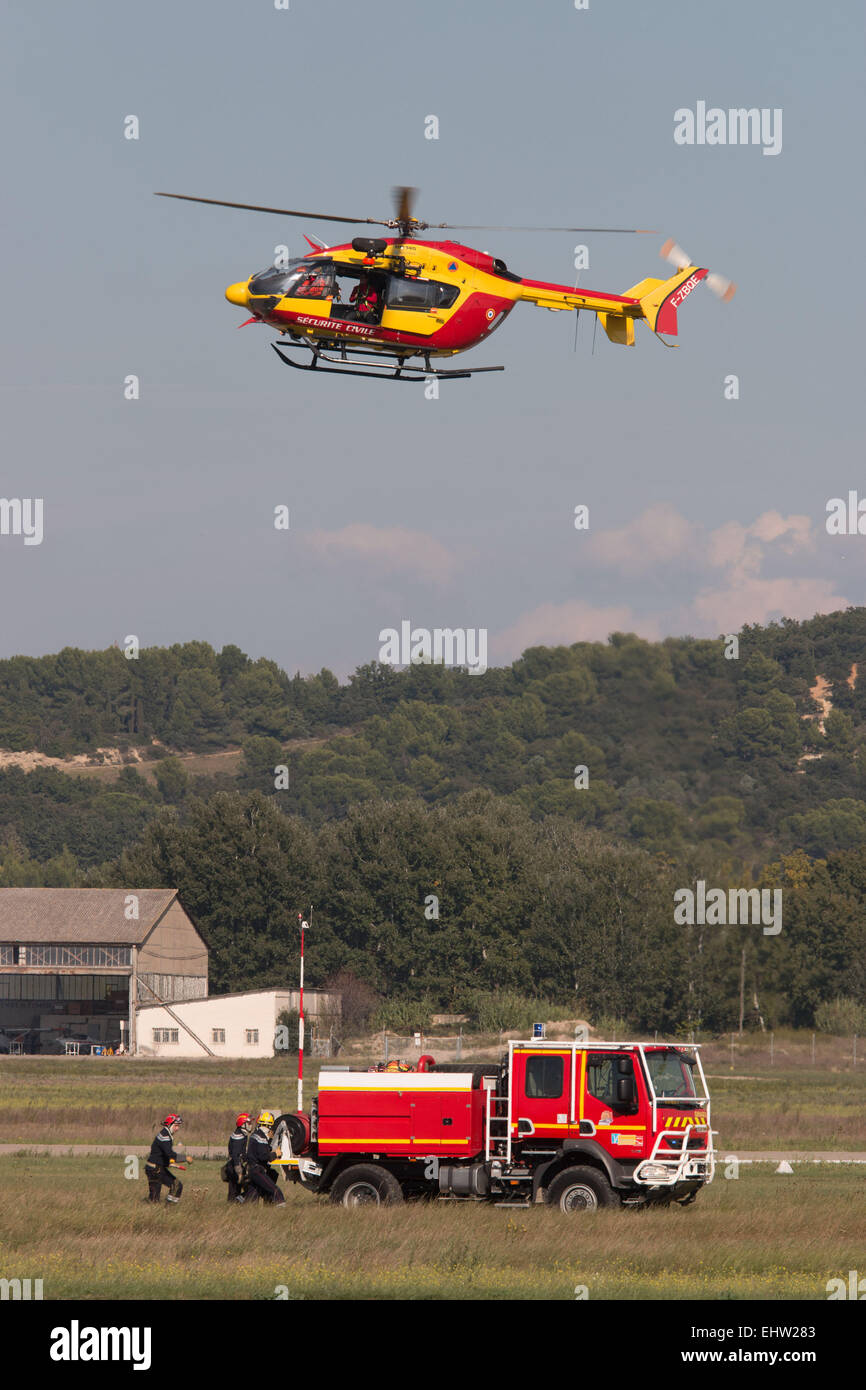 EC145 HELICOPTER Stock Photo