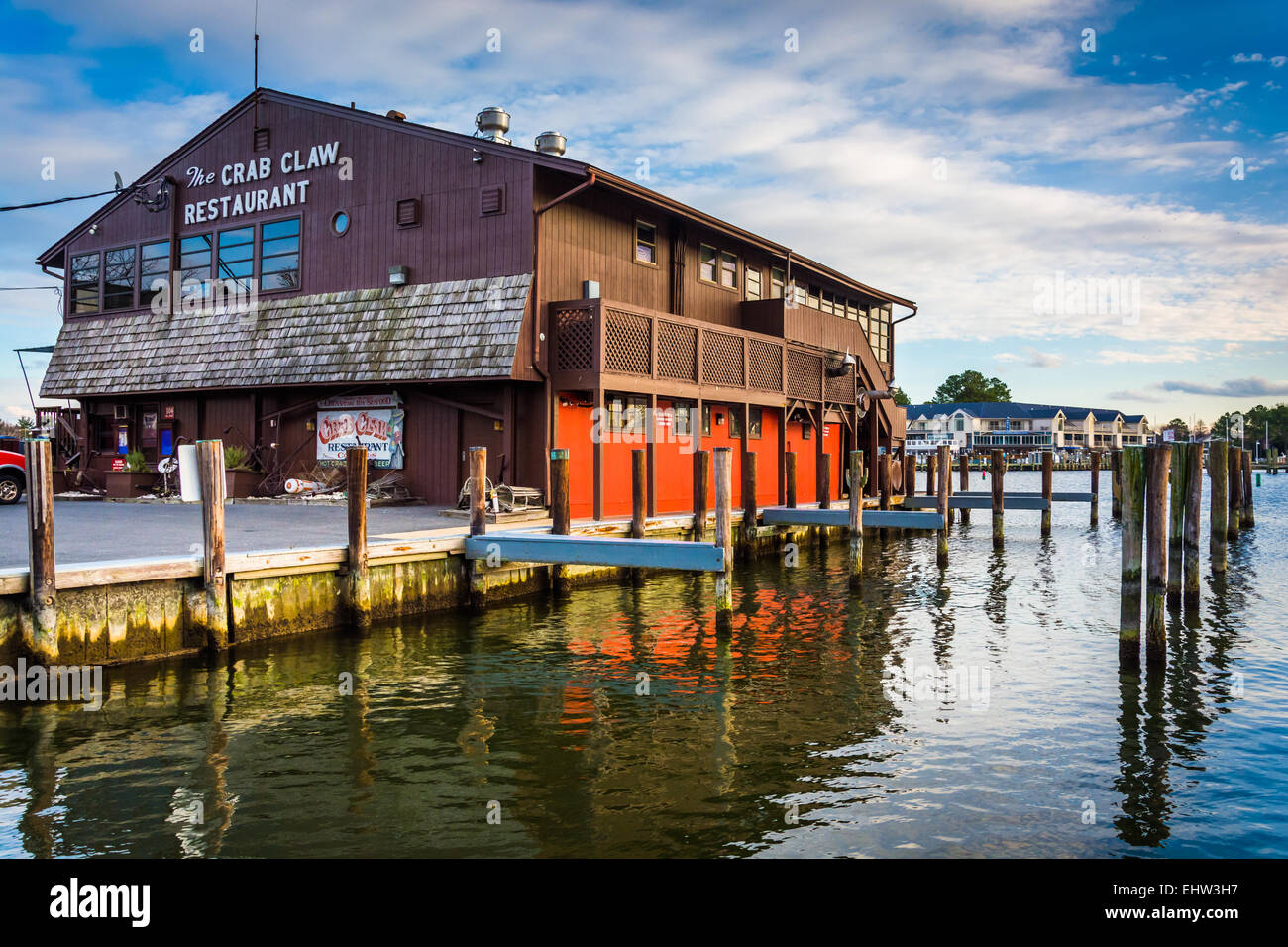 The Crab Claw Restaurant, in St. Michael's, Maryland Stock Photo Alamy