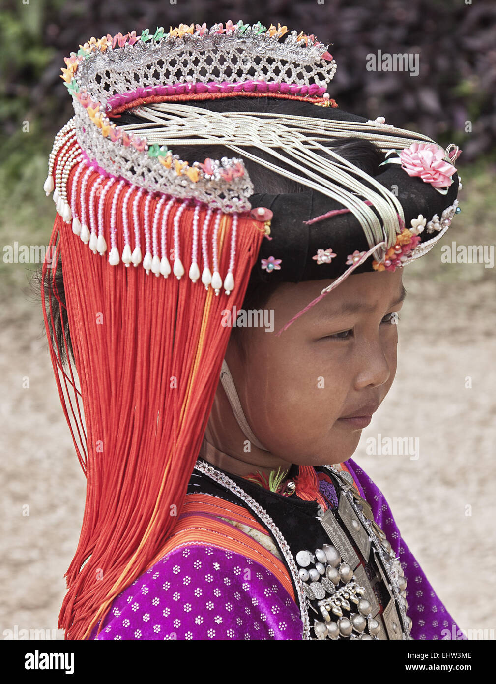 Lisu Girl Stock Photo