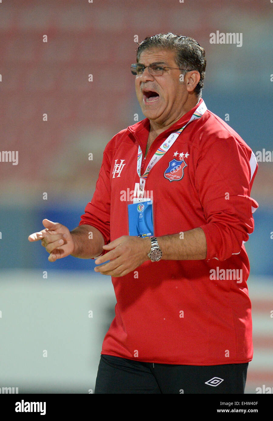 (150318) KUWAIT CITY, Mar. 18, 2015(Xinhua) Mohammed Ibrahim of