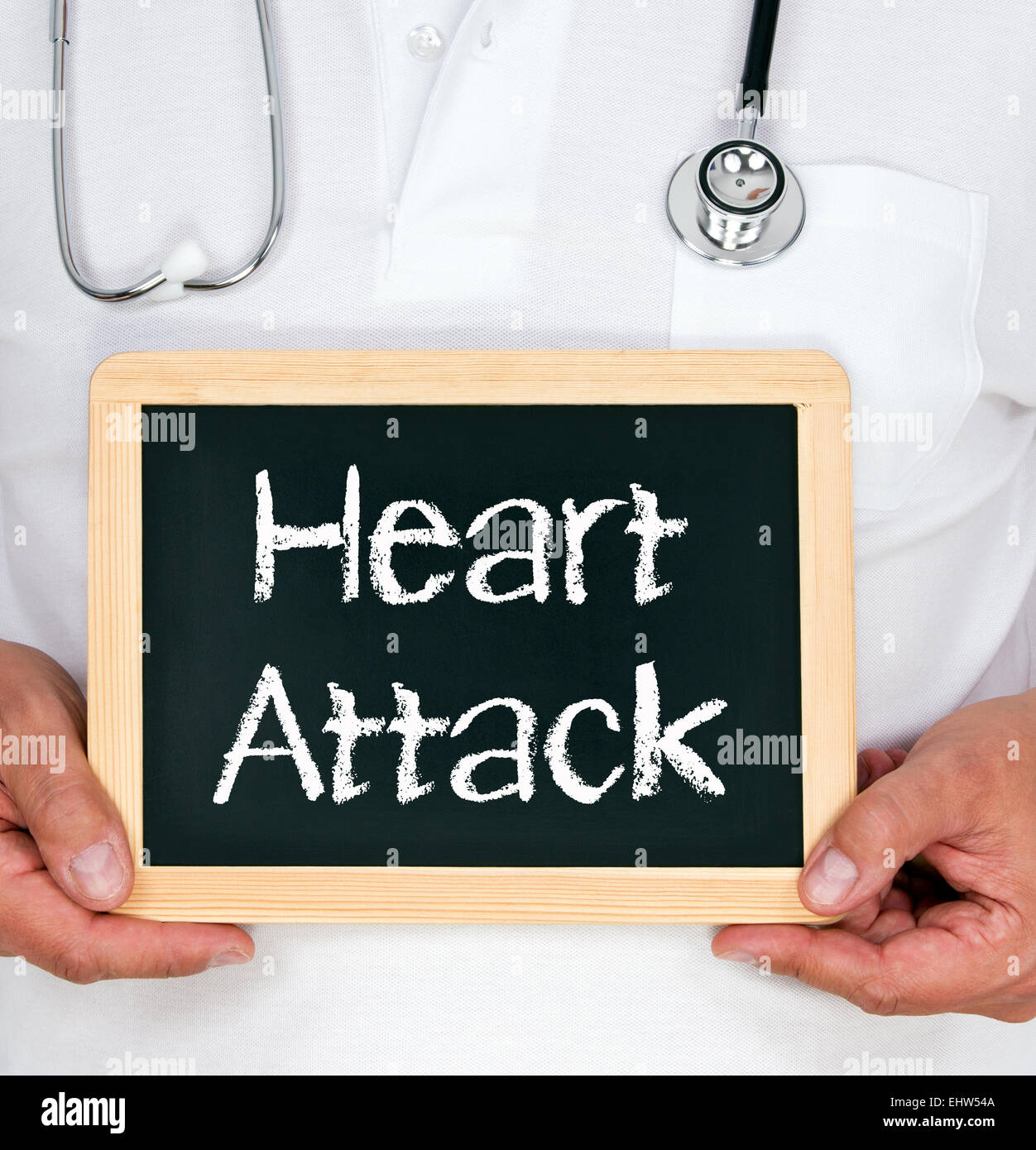 Heart Attack Stock Photo