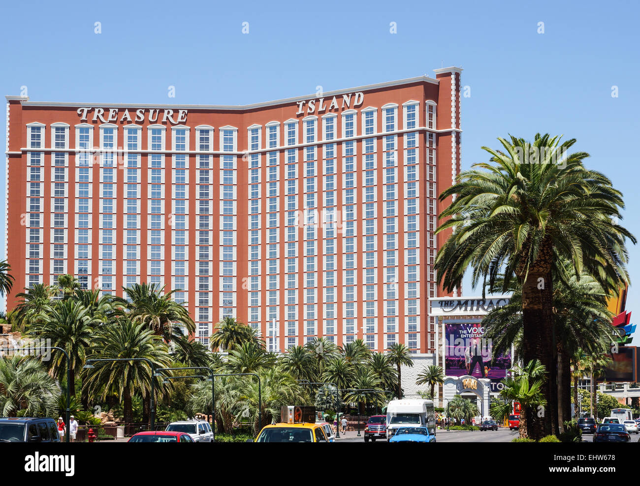 Las Vegas - Treasure Island Stock Photo