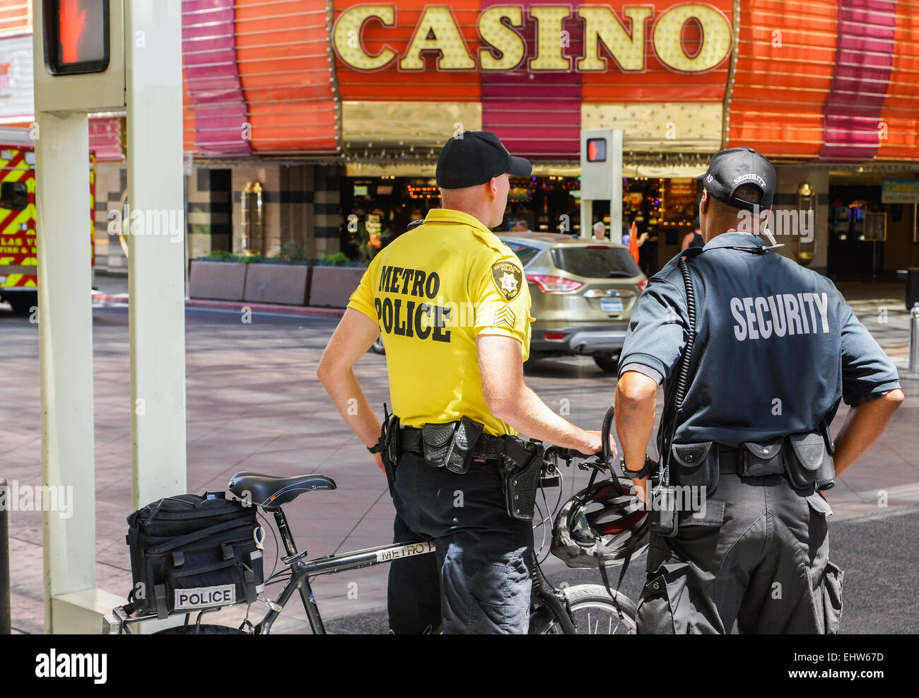 Las Vegas Police Stock Photo Alamy