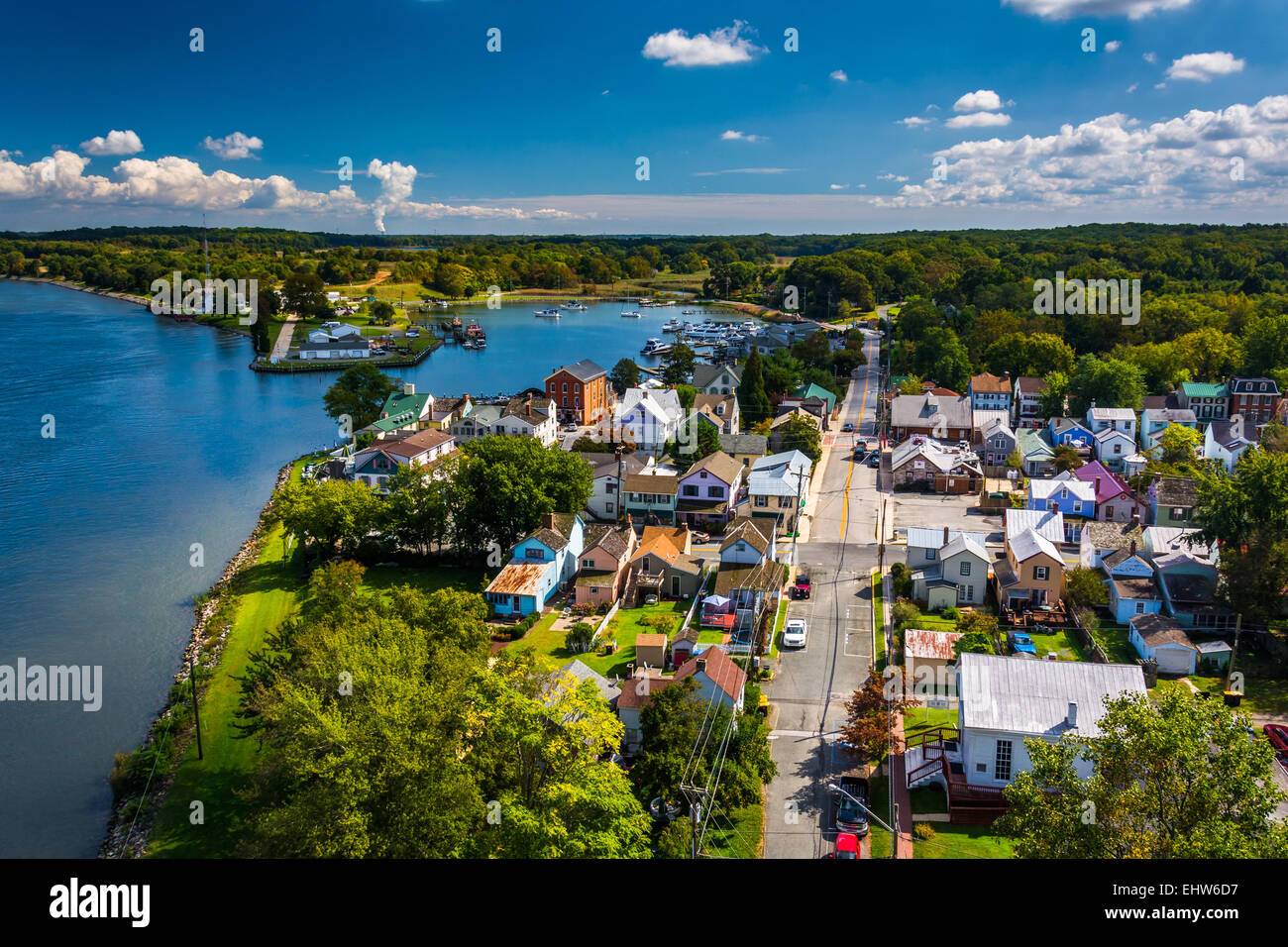 Chesapeake bay aerial hires stock photography and images Alamy