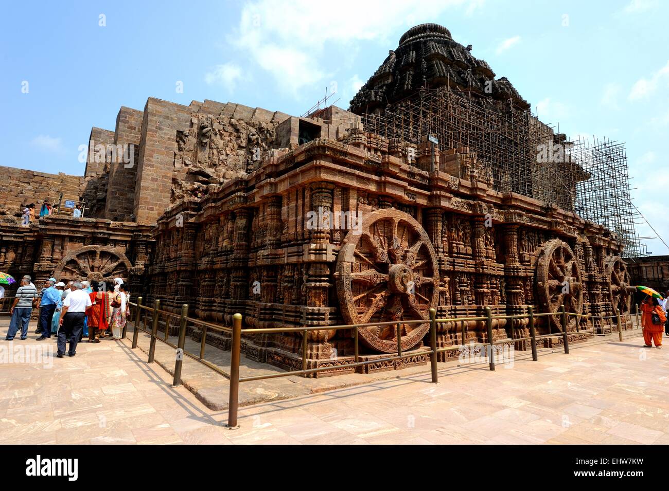 Konark Sun Temple in Odisha, India Stock Photo