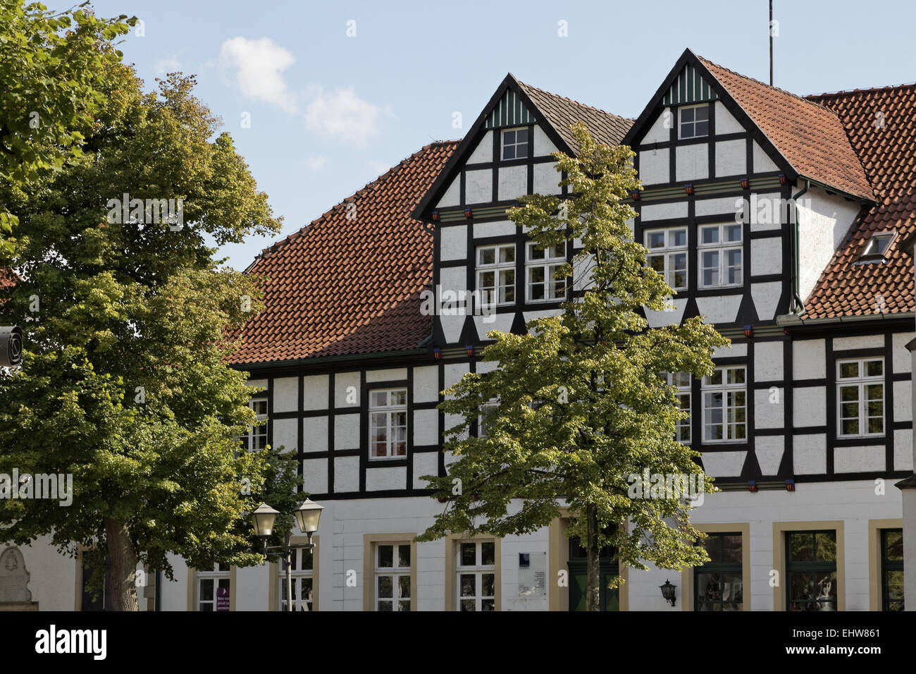 Timbered house in Bad Essen, Germany Stock Photo Alamy