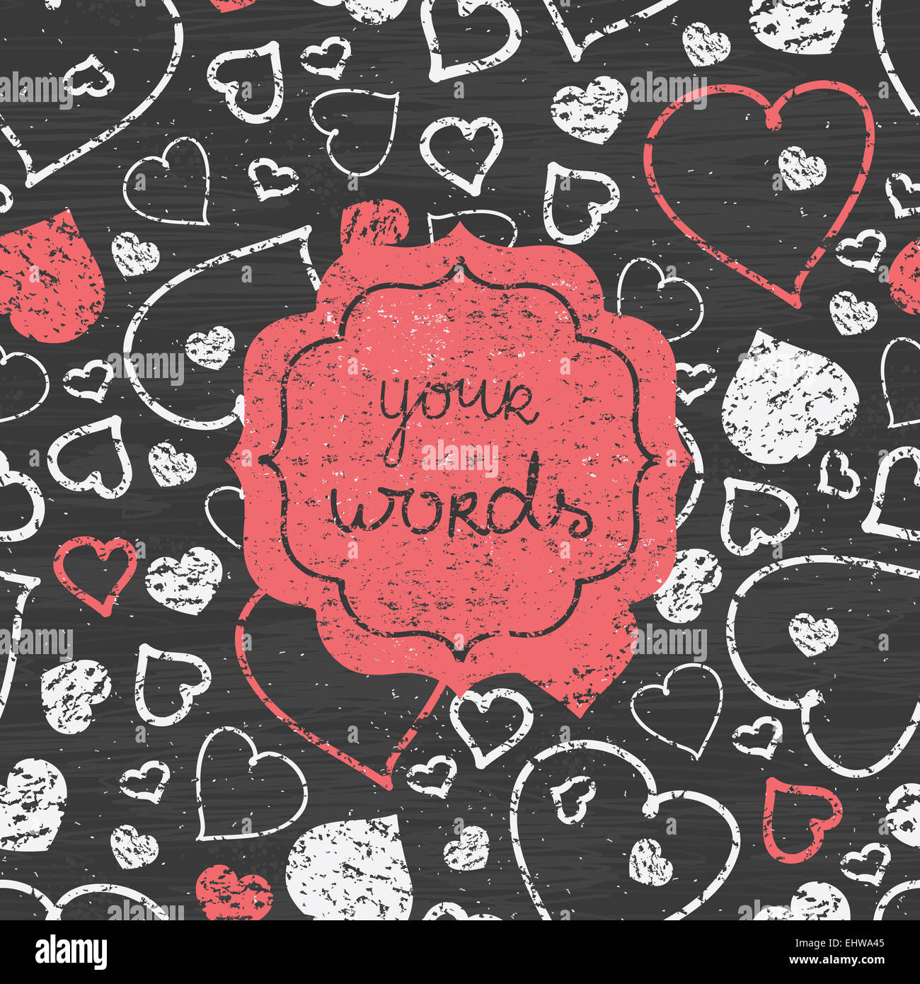 Download 80 Background Art Hearts Paling Keren