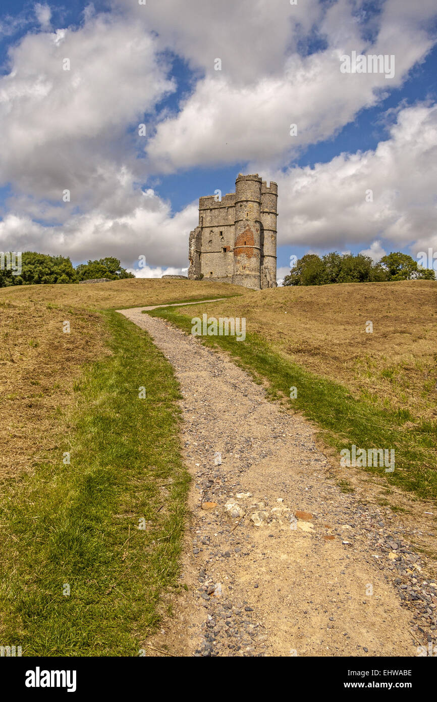 Remains Of Donnington Castle Berkshire UK Stock Photo