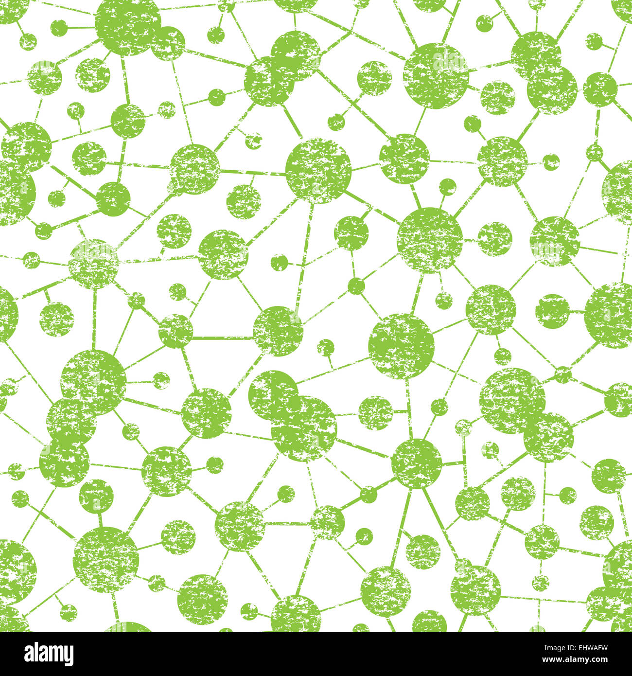 Grunge Molecular Structure Seamless Pattern background Stock Photo - Alamy