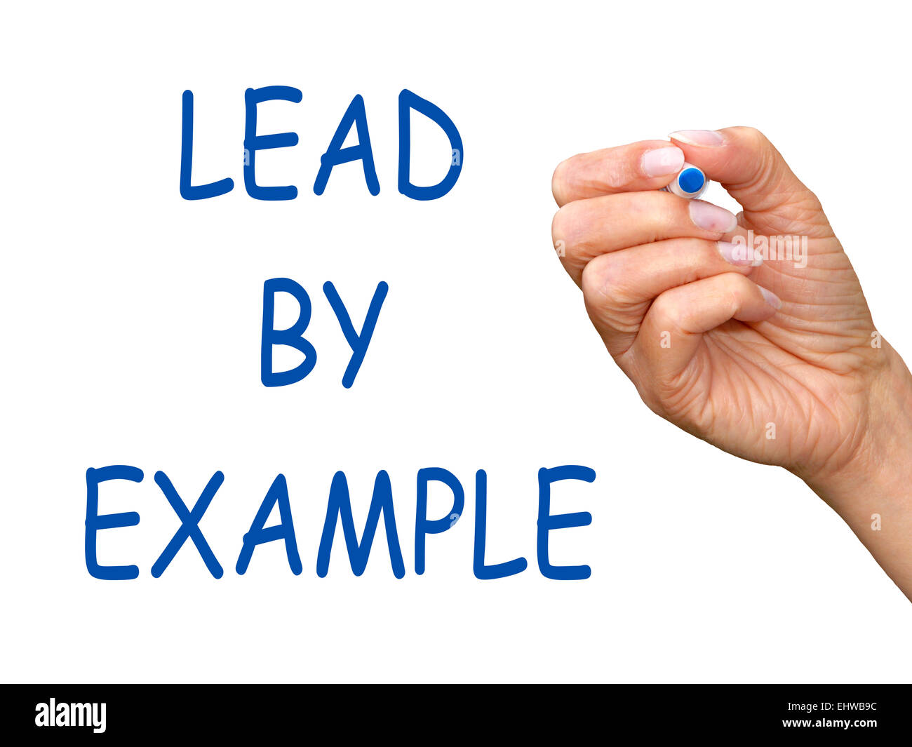 Lead by example Cut Out Stock Images & Pictures Alamy