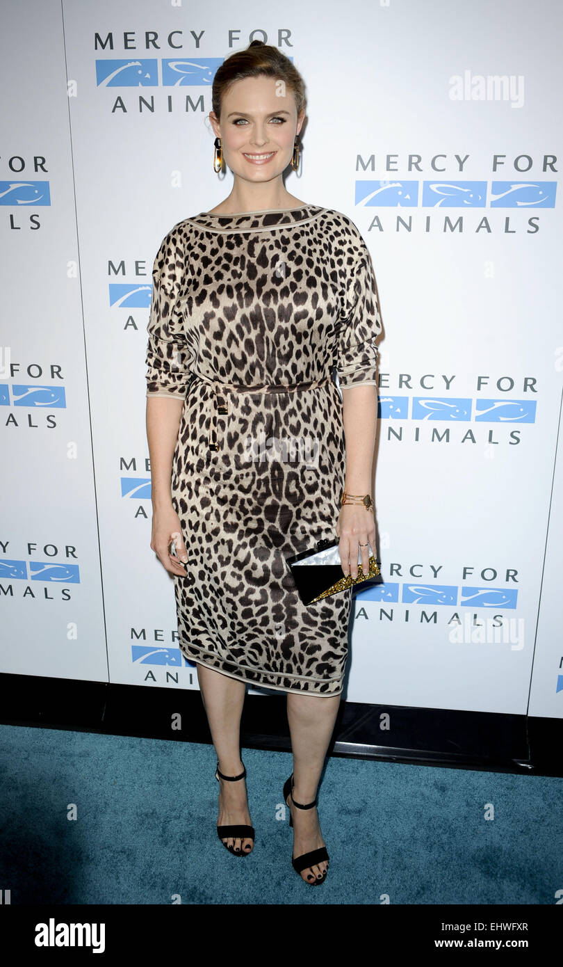 Mercy For Animals 15th Anniversary Gala Featuring Emily Deschanel