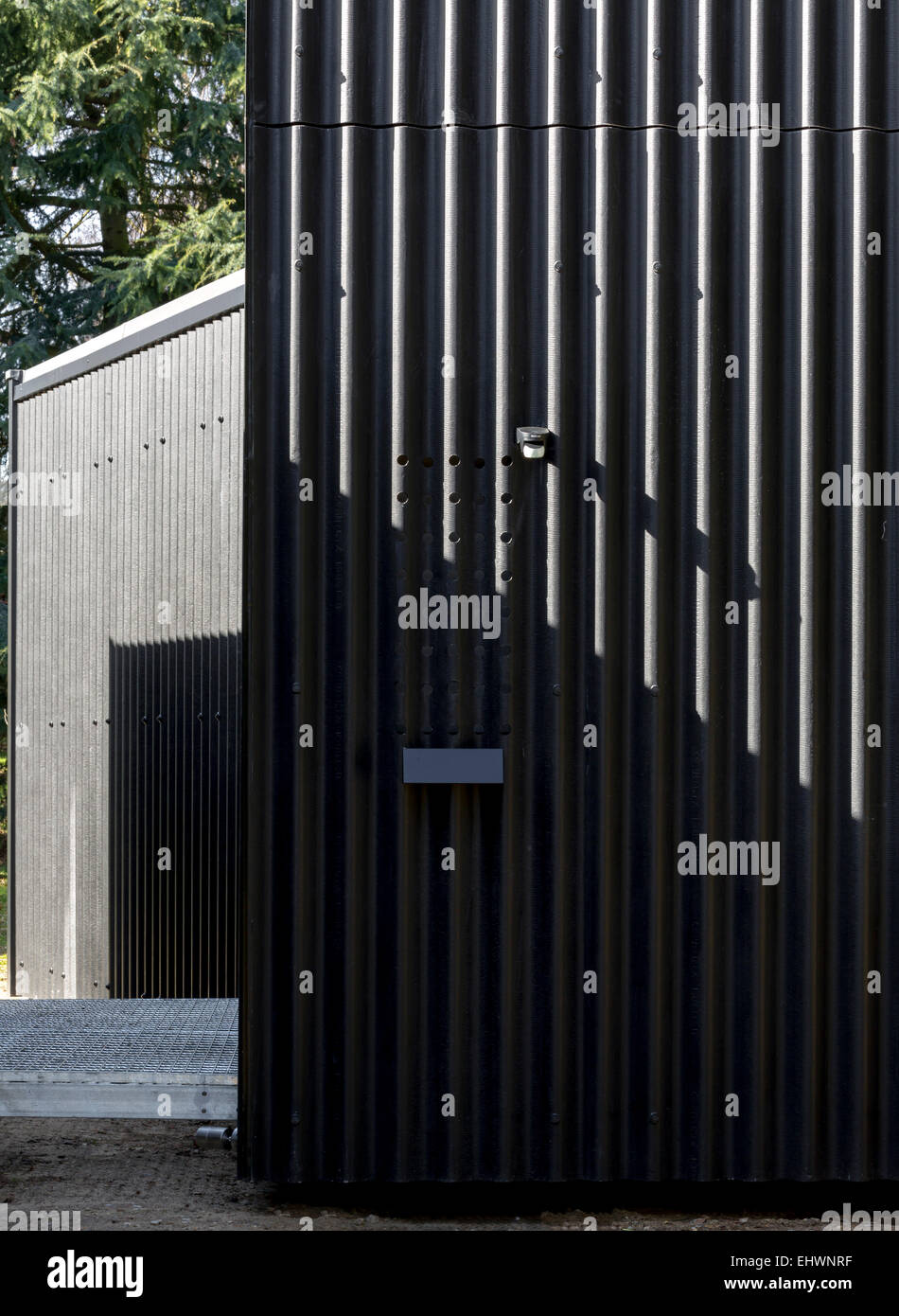 Cladding black cladding garden studio hi-res stock photography and ...