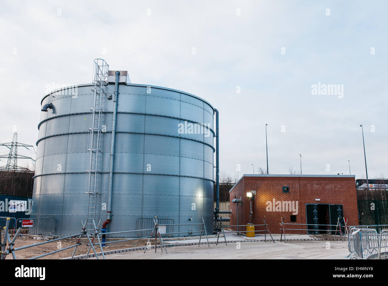 Water storage tank Stock Photo Alamy