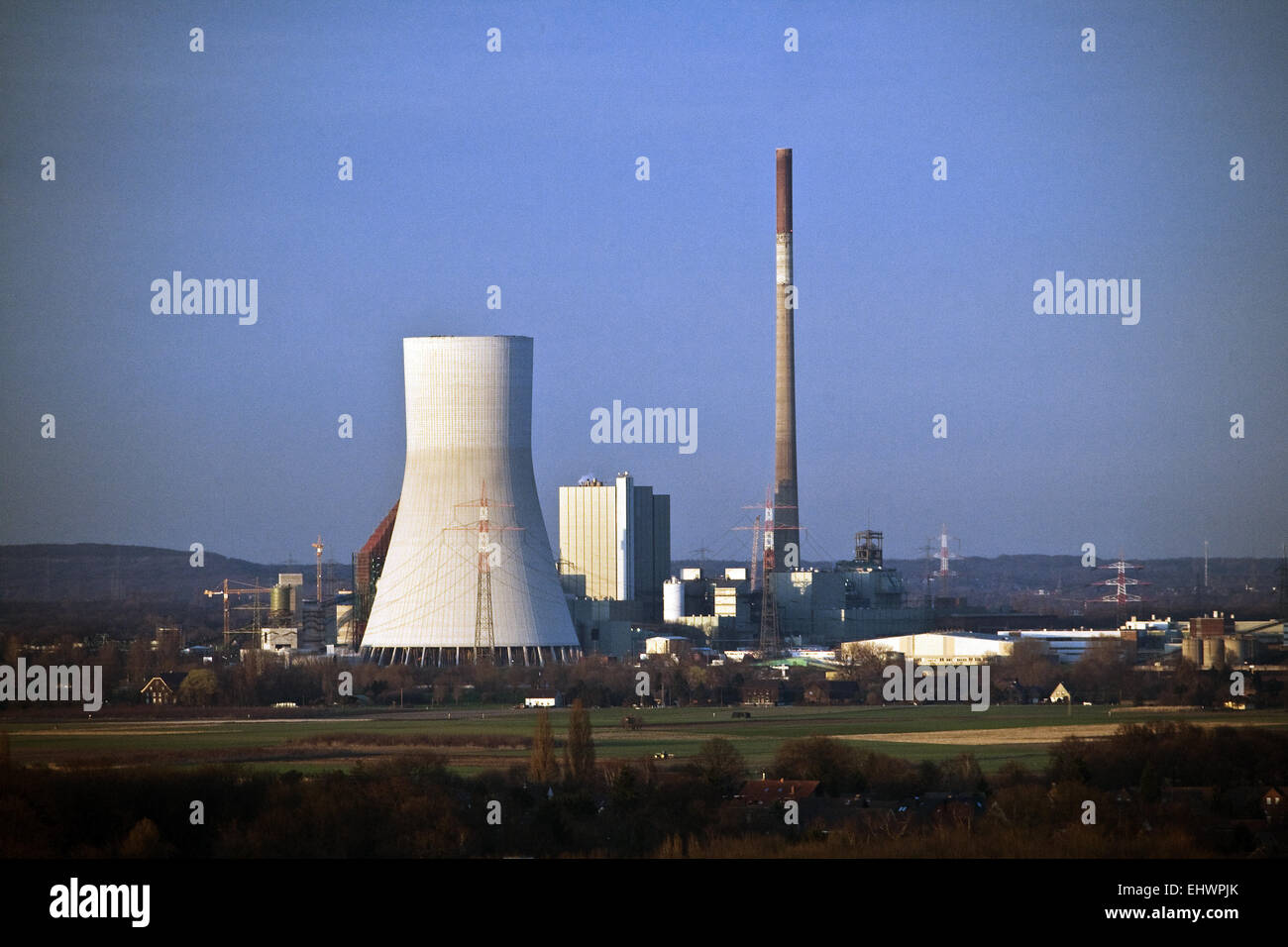 Former coal mine Walsum, Duisburg, Germany. Stock Photo