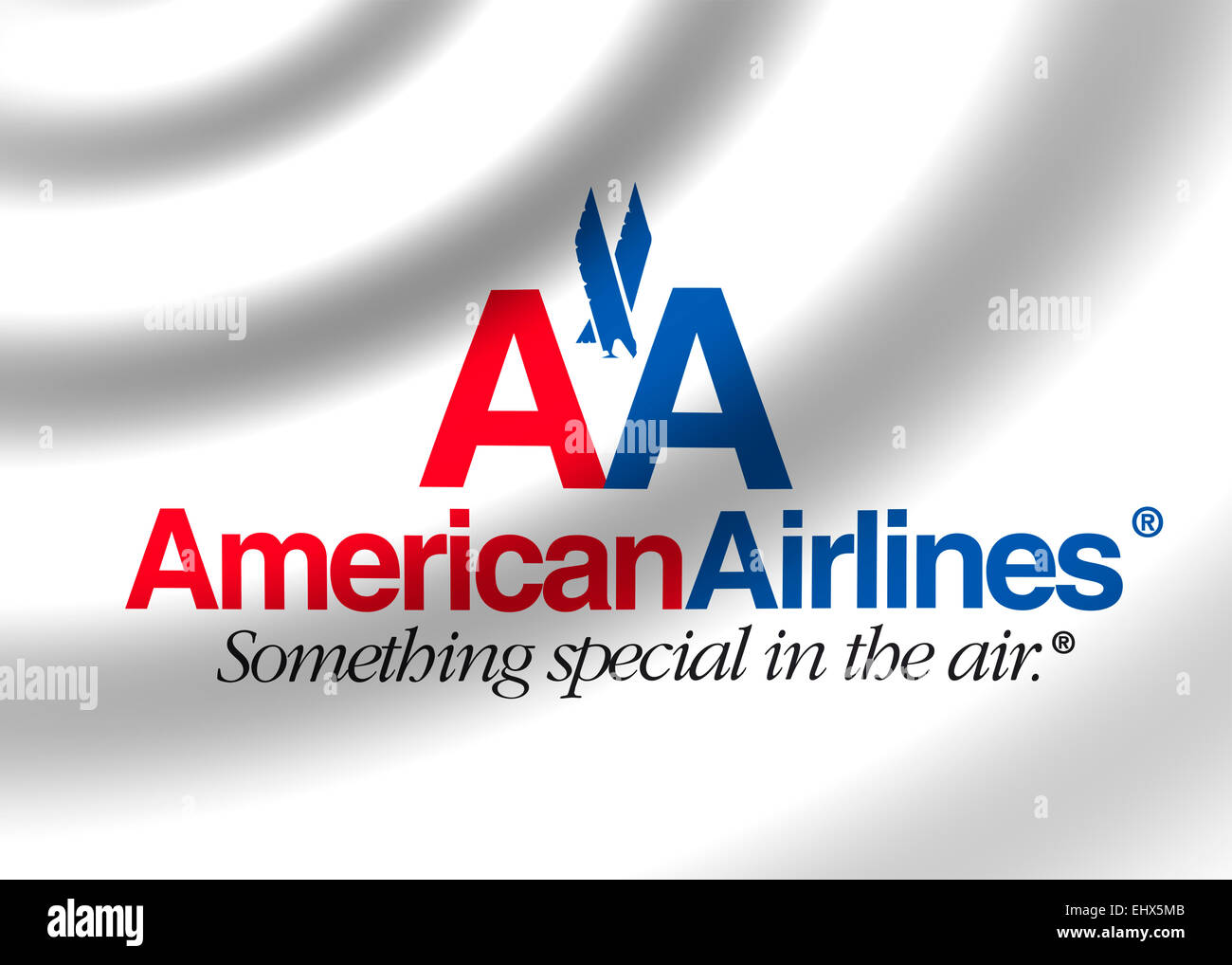 American Airlines logo symbol icon flag emblem Stock Photo