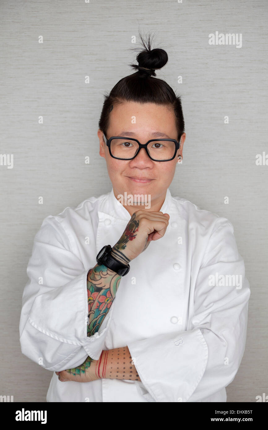 Chef Chen Ng Stock Photo