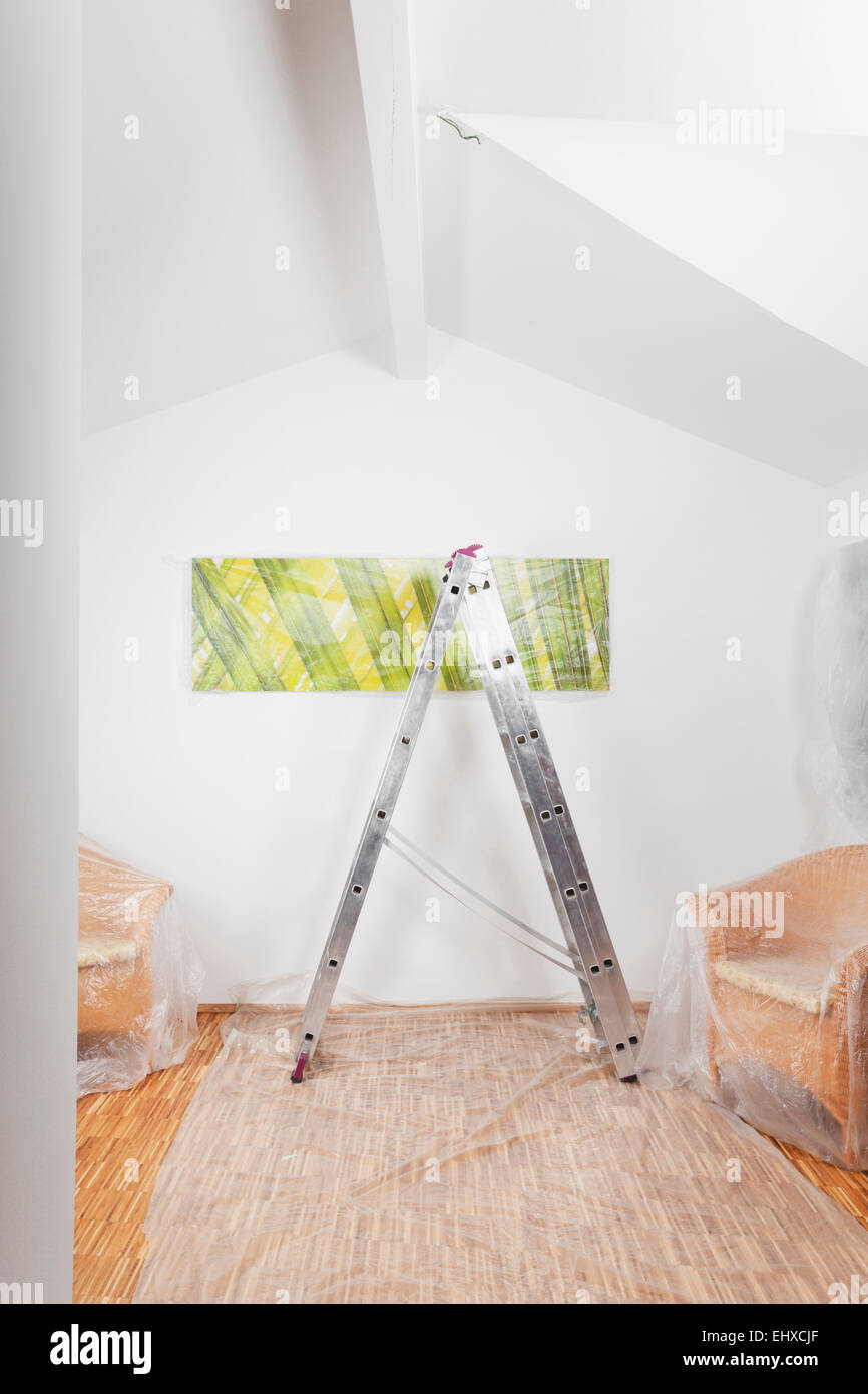 Image showcasing Renovation of a penthouse Stock Photo - Alamy