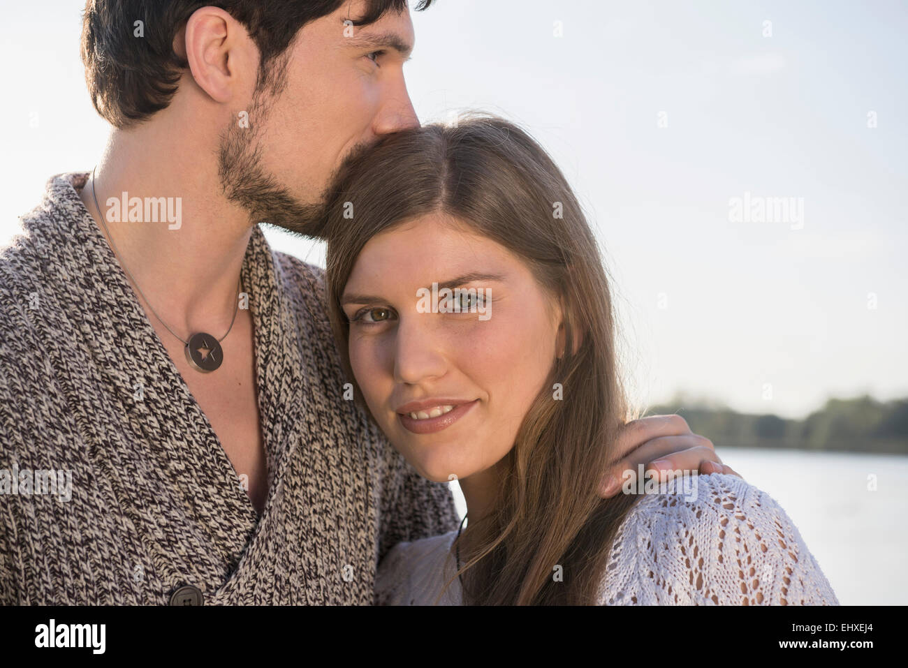 Close up young happy couple hi-res stock photography and images - Alamy