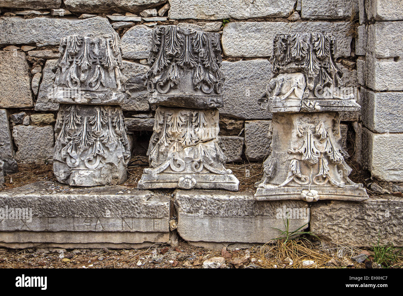 Turkey Selcuk Ephesus Agorà Stock Photo