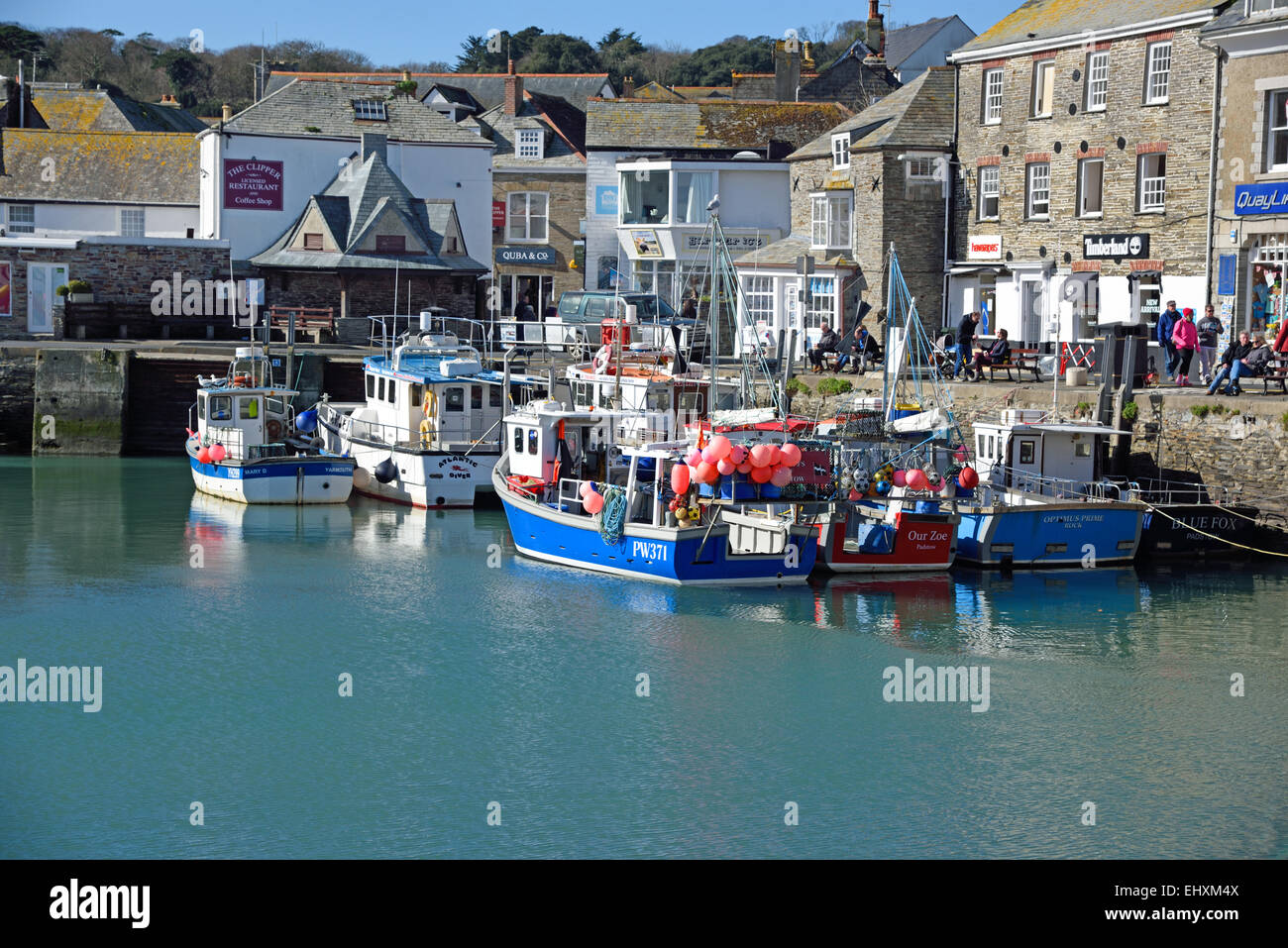 Padstow, Cornwall, UK Stock Photo Alamy