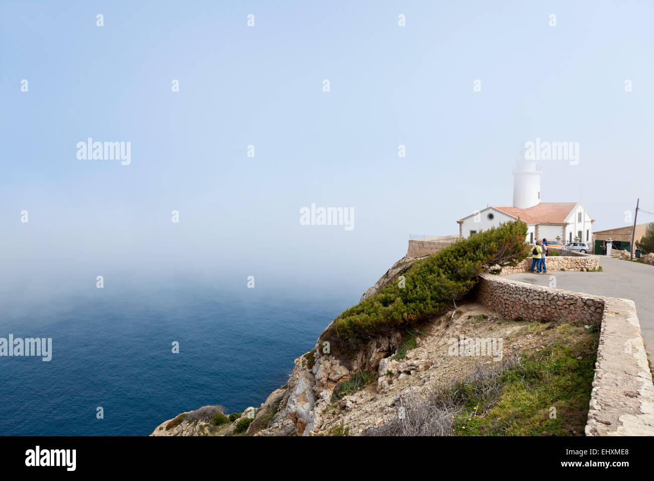 Spain, Mallorca, Lighthouse of Capdepera Stock Photo