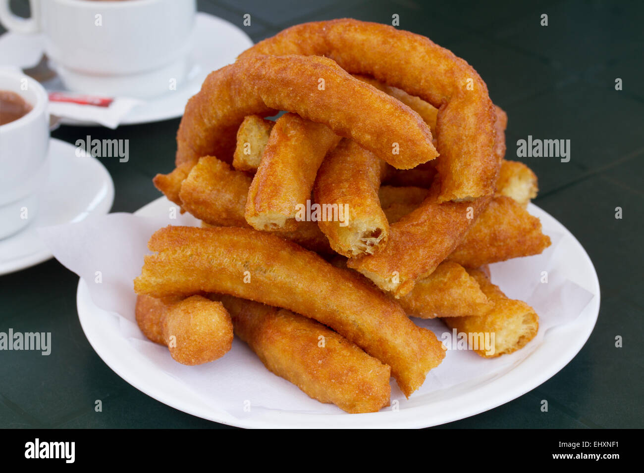 traditional spanish pastry Stock Photo Alamy