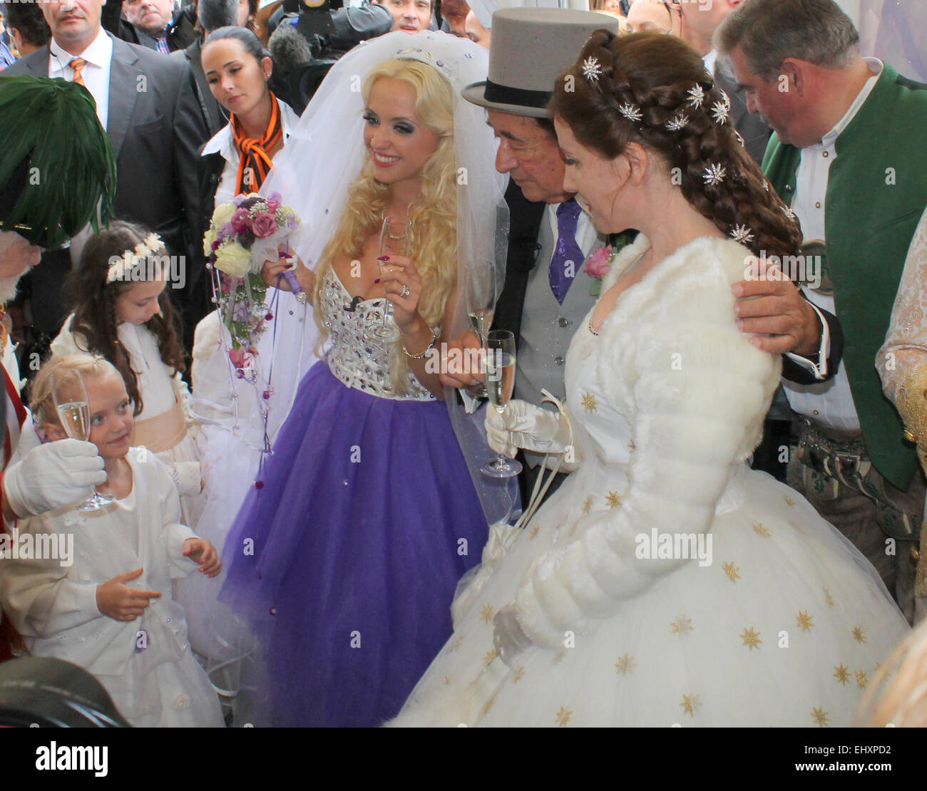 The Wedding Of Richard Moertel Lugner And Cathy Schmitz At