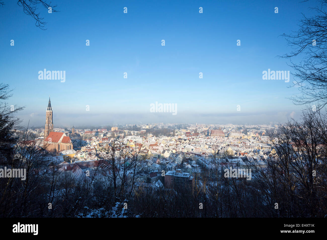 Winter Germany Landshut High Resolution Stock Photography and Images