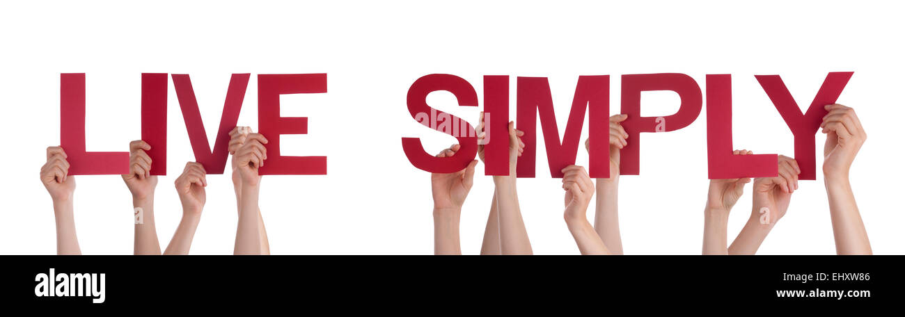 Live life hands people team word hi-res stock photography and images ...