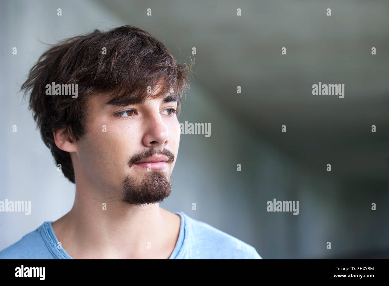 Dark brown hair brown eyes man hi-res stock photography and images - Alamy