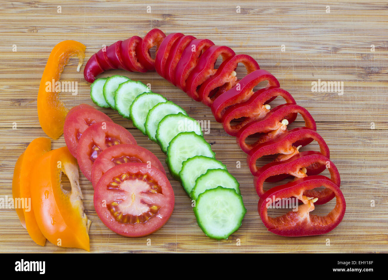 Sliced Vegetables Stock Photos & Sliced Vegetables Stock Images Alamy