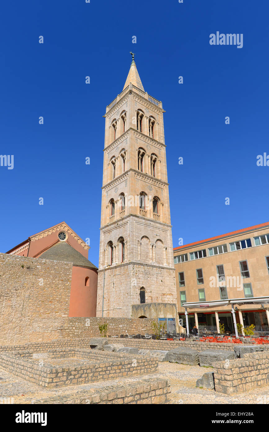 Church of St. Donatus in Zadar, Croatia Stock Photo